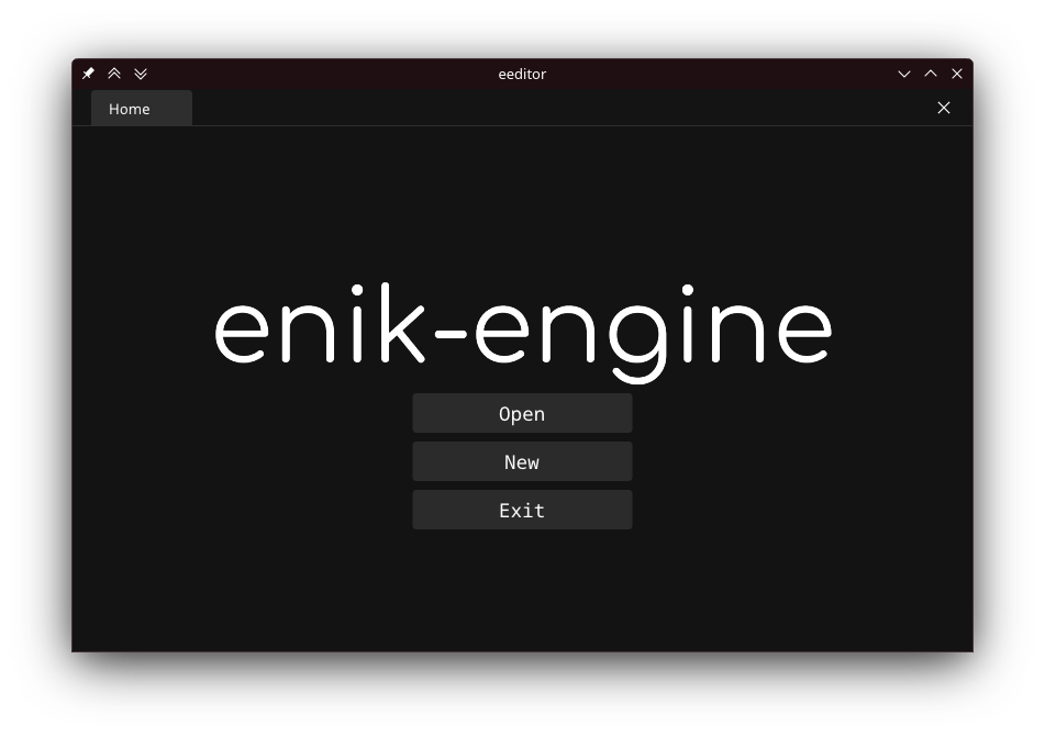 enik-engine editor