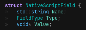 Native Script Field